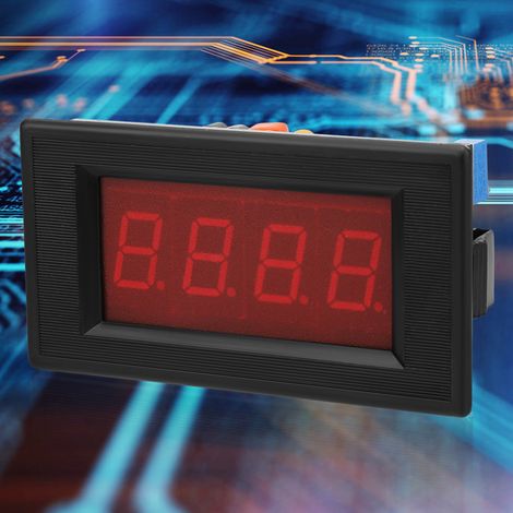 Voltmètre numérique à LED rouge 3 1/2 chiffres 5135A (DC50V/DC100V/DC200V) (1/5)