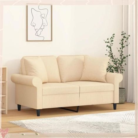 Coussins décoratifs - VINGVO - 349473 - Lot de 2 - 40x40 cm - Inserts en coton PP (1/5)