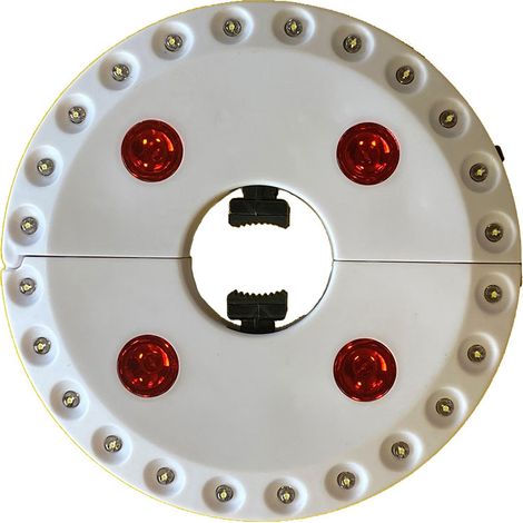 Lampe LED pour parasol