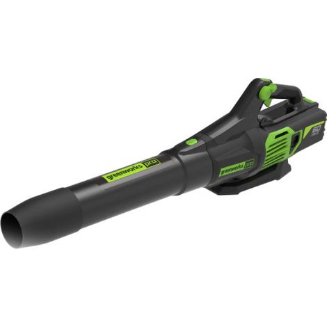 Greenworks – Souffleur à batterie 60V – Moteur sans balais – Vitesse de l’air 139mph – Autonomie jusqu’à 22.5 minutes – Poids léger 2.4kg (1/8)