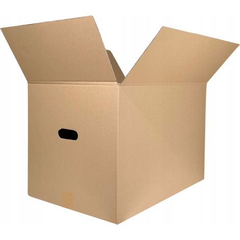 Carton de déménagement basique 90 L 600 x 400 x 400 mm B - Lot de 10