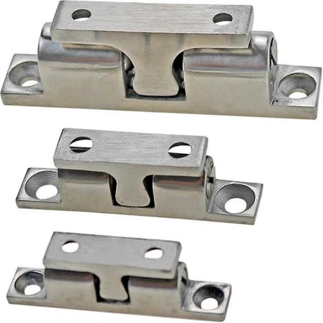Kugelverschluss aus Edelstahl 304, 43 mm, robust, für Einbauschrank- und Industrietüren (3er-Packung)