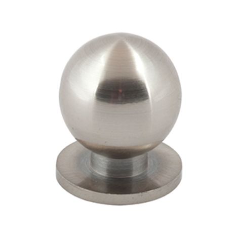 Pomito aluminio mueble 25mm níquel satinado para armario (1/2)