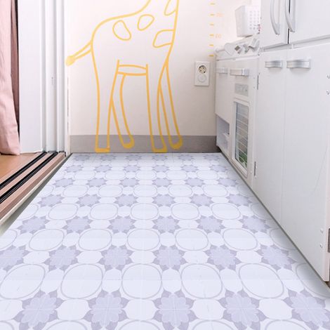 Lot de 10 stickers muraux décoratifs 10x10cm pour carrelage, cuisine et salle de bain. (1/5)