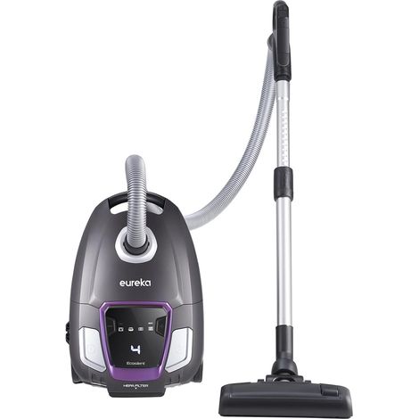Aspirateur avec Sac, Aspirateur Puissant Silencieux, Aspirateur Traîneau Compact de Moteur Basse Consommation avec Filtre HEPA, Brosse de Sol pour Parquet Tapis Moquette, 700 W, 2L (1/5)