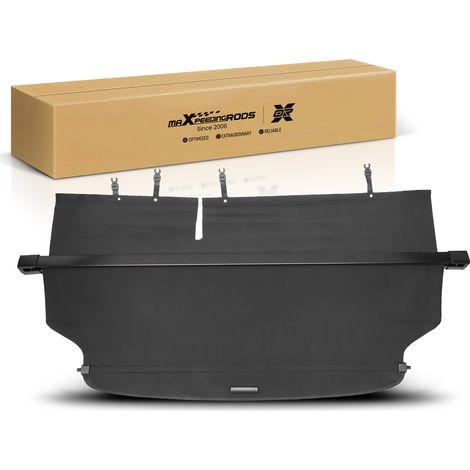 Black Boot Parcel Shelf for Honda CR-V 07-12 84410-SWA-003ZA Retractable Canvas (1/5)