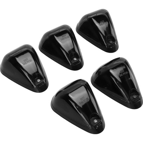 5x Feux De Toit LED Camion, Lentille Fumée, Lumière Ambre, Barre Supérieure Auto 4x4, SUV, Pickup, Éclairage Extérieur (1/5)
