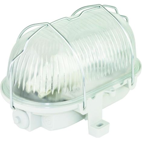 REV LED Oval-Außenlampe grau 5 W
