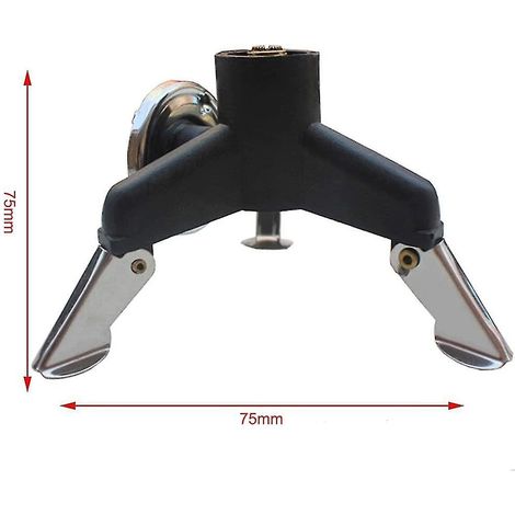 Convertisseur de brûleur triangulaire extérieur, adaptateur de réservoir de gaz, connecteur pour réchaud de camping, adaptateur de bouteille de gaz (1/4)
