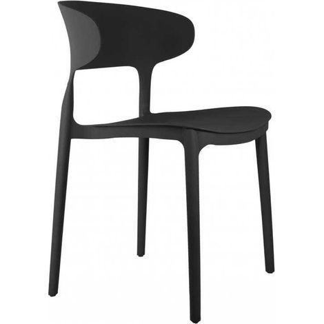 Fauteuil coloré en polypropylène Fain (1/4)