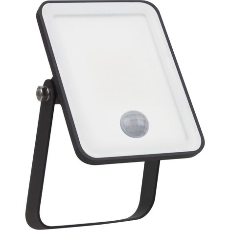 Osram LED-Außenleuchte Floodlight Essential mit Bewegungsmelder 13,2 cm neutralweiß schwarz