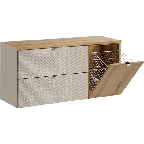 Mobile bagno senza lavabo Manoa cachemire 120cm