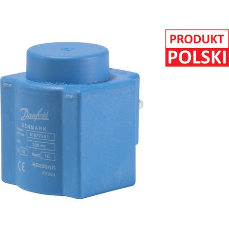 Bobina BE230AS 230V 50Hz 10W con caja IP67 para funcionamiento en ambientes agresivos con alta humedad y temperaturas variables (1/2)