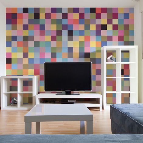Papier Peint "Palette Complète de Couleurs" 193 x 250 cm (1/2)