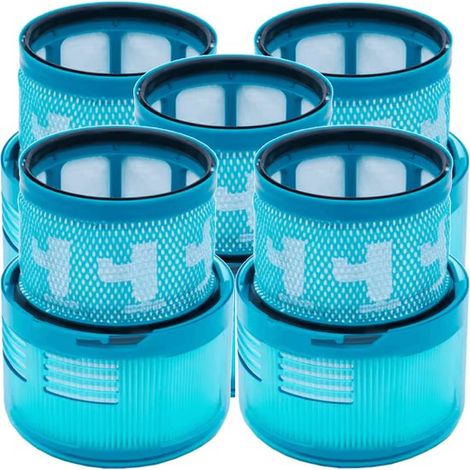 5 filtros HEPA compatibles con la aspiradora Dyson G5 Gen5 Detect Absolute y Detect Fluffy - filtro de repuesto para el motor (1/2)