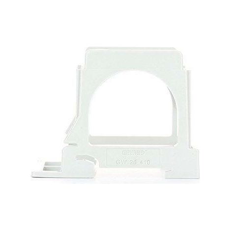 Gewiss adattatore supporto per montaggio componenti serie system guida din - 2 posti - 3 moduli din