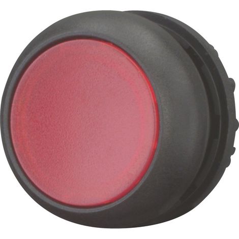 Eaton Pulsante luminoso, RMQ-Titan, a filo, a impulsi, rosso, non marcato, anello frontale nero, 216926