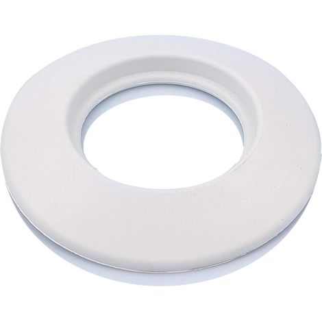 EPDM Rubber Wall Rose 60 mm Flexible Rosette for Covering Boiler Pipes Stoves and All Systems Temperature Resistant Stable