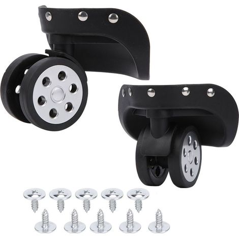 Roues universelles à grand trou pour bagages, roulettes de rechange pour valises d'extérieur (1/5)