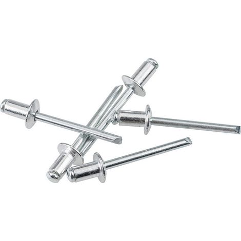 kwb 407476 Blindniete (Ø x L) 4 mm x 16 mm  Aluminium Aluminium Aluminium  50 St.
