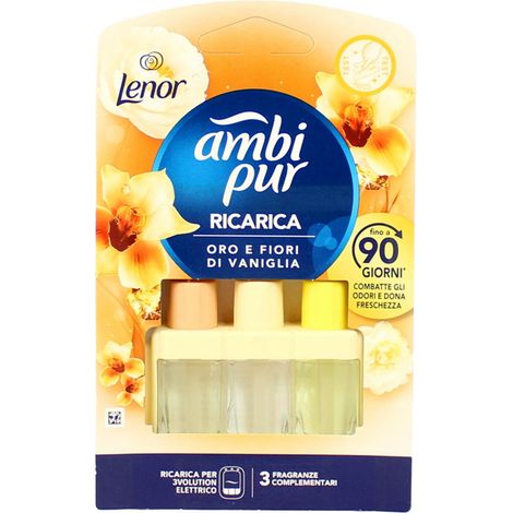 Ricarica Ambi Pur 3Volution Oro e Fiori di Vaniglia (1/4)