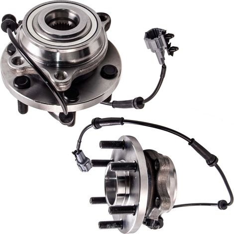 2x Moyeu+Roulement De Roue for Nissan Pathfinder R51 2.5 dCi 4WD 40202-EA300 (1/5)