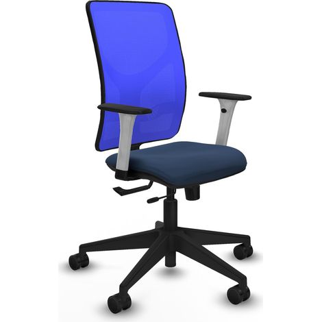 Chaise de bureau piqueras y crespo Motilla blanc soutien lombaire (1/2)