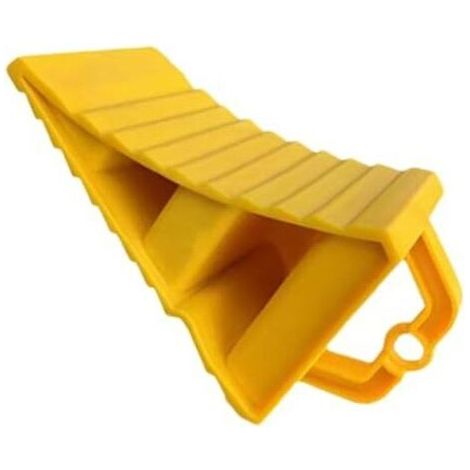 Cale De Roue De Voiture – Cale De Roue Robuste Antidérapante avec Corde, Butée De Pneu De Voiture Résistante À l'usure, Facile À Transporter Et Adaptée À La Plupart des Tailles De Pneus. (1/5)