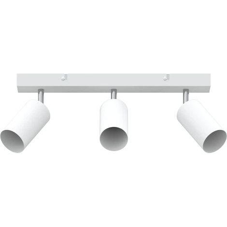 Spot de plafond Blanc 38 x 5.5 x 16.5 cm Acier CFW338920 (1/5)