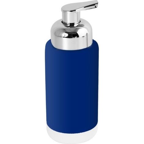 Distributeur de savon Céramique CAGLIARI Bleu Foncé MSV (1/2)