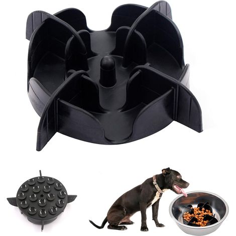 Anti Glutton Dog Bowl Accessories Bowls for Dogs Promotes Healthy Eating and Slow Digestion, Can Be Cut to Size (1/5)