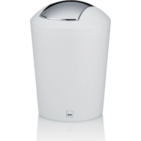 Cubo de basura de 1,7 L Blanco - Marta - Kela