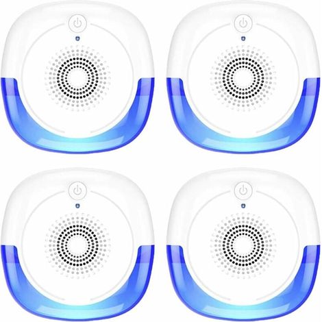 Répulsif Ultrasons Insectes Haute Puissance 4 Pcs Anti Rongeurs Electrique Appareil Ultrason Anti Antiparasitaire Répulsif Moustique Cafards Mouches Souris (1/5)