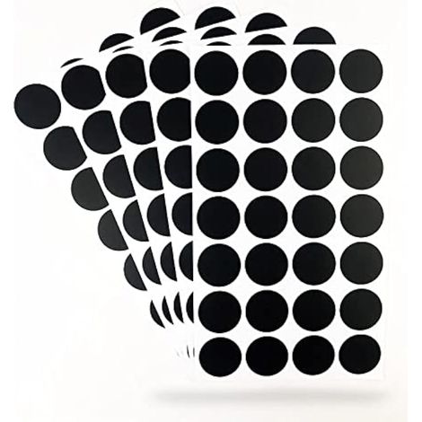 140 pièces Etiquette Epices Etiquette Autocollantes Bocaux Imperméables Réutilisables 3,5 cm Ronde étiquettes Ardoise pour épices cuisine Confiture boîtes de Conservation (1/4)
