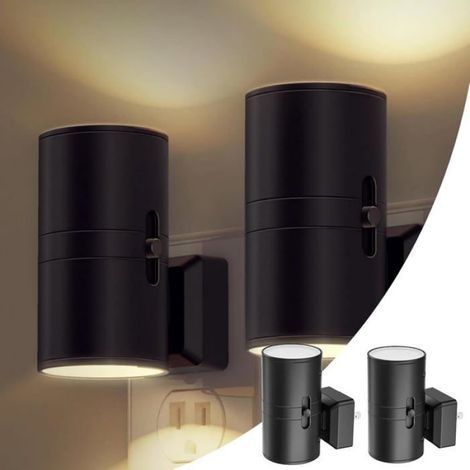 LED Night Lights,Modern night light plug in wall,with dusk to dawn sensor,