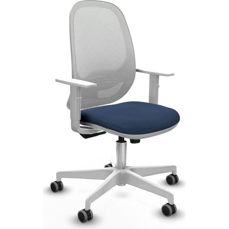 Piqueras y Crespo Cilanco B4B026G chaise bureau bleu marine (1/3)