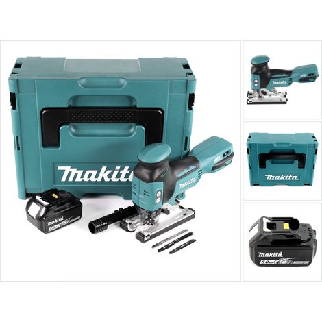 Makita DJV 181 T1J Akku Pendelhubstichsäge 18V Brushless + 1x Akku 5,0Ah + Makpac - ohne Ladegerät
