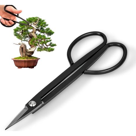Ciseaux d'élagage en bonsaï japonais, cisailles de jardinage, cisailles d'élagage tranchantes en acier pour le bonsaï, le façonnage, la gestion des fleurs, la coupe des plantes (1/5)
