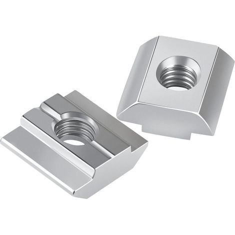 Ecrous en T Coulissant M6 Série 3030 Écrous Coulissants Écrous T Nuts en Acier Carbone pour Profilé Aluminium 36 Pièces (EU30-M6) (1/5)