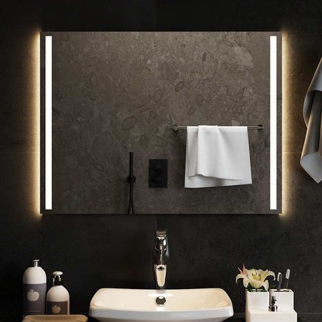 Miroir de salle de bain à LED, Miroir de douche, Miroir mural 80x60 cm pwfn60567 DESIGN IN (1/5)