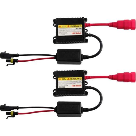 12V 35W Universal-Vorschaltgerät-Set, DC HID Xenon-Ersatzreaktor, 2 Stück für H1 H3 H4 H7 H10 H9 9005 9006 D2R D2S alle Serien