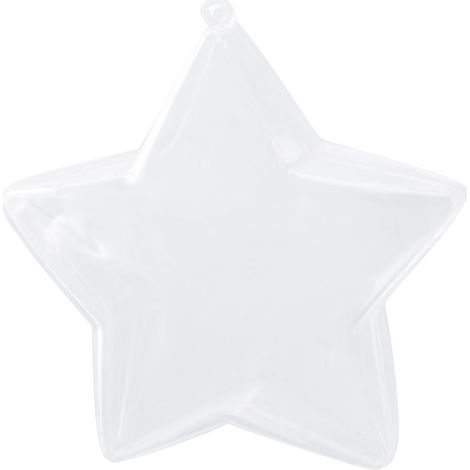 5 Boîtes Cadeaux Étoiles Transparentes pour Bonbons - Idéal Mariage, Anniversaire et Fêtes (1/5)