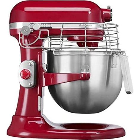 Batidora KitchenAid Professional 5KSM7990 de 6,9 L. Color: Rojo brillante. (1/4)