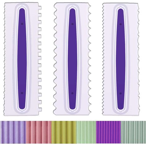Set di spatole per dolci Artisan's Delight con manico ergonomico, realizzate in acciaio inossidabile. (1/5)