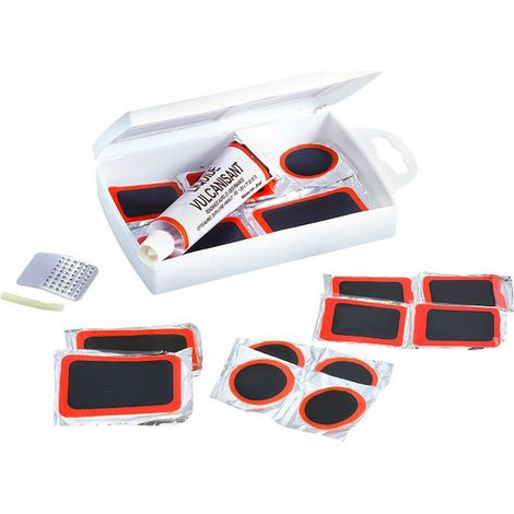 Autobest – Kit de rustines pour chambre à air auto moto vélo – Réparation rapide et efficace – Accessoire pour mécanicien – Compatible avec tous types de chambres à air