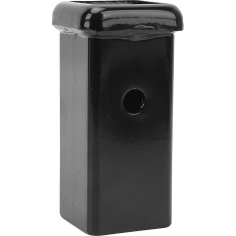 Support de boule d'attelage à souder carré de 6 pouces, manchon récepteur de boule d'attelage carré de 2 pouces x 2 pouces pour camping-car, caravane et tracteur (1/5)