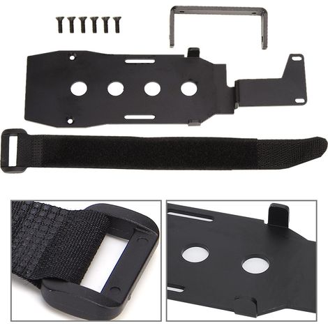 Plaque de protection en aluminium pour batterie de voiture RC Traxxas TRX4 1/10