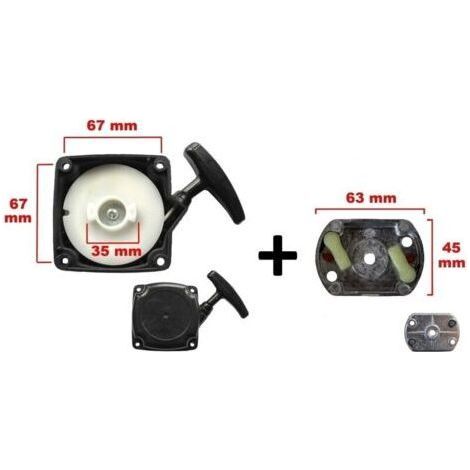 Lanceur pour moteur thermique 52 cm3 – Démarrage rapide – Compatible avec débroussailleuses Berlan. Fuxtec. Mc Dillen – Outil professionnel (1/5)
