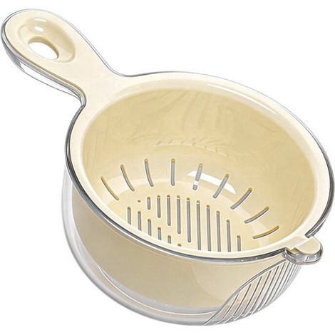 Cesta de cocina de 2 niveles para verduras y frutas - UNA (1/2)