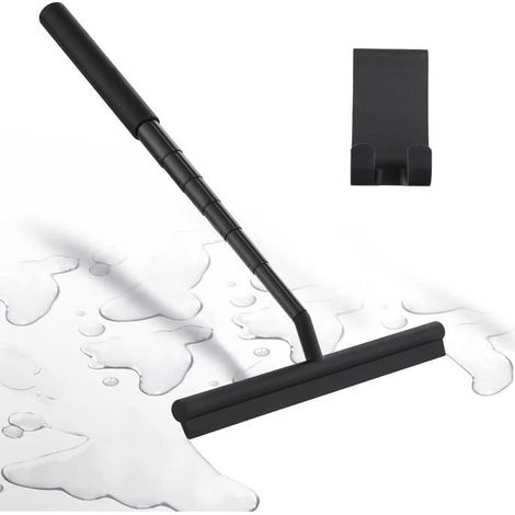 Raclette Douche,Raclette Silicone, Raclette De Douche, Raclette Sol, Grattoir Vitre, Adapté pour Verre, Miroirs,Carreaux, Les Sols (1/4)